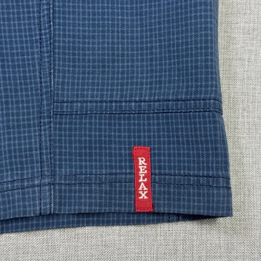 Tommy Bahama Cargo Shorts Mens 42 Blue‎ Lyocell Cotton Relaxed Fit 10